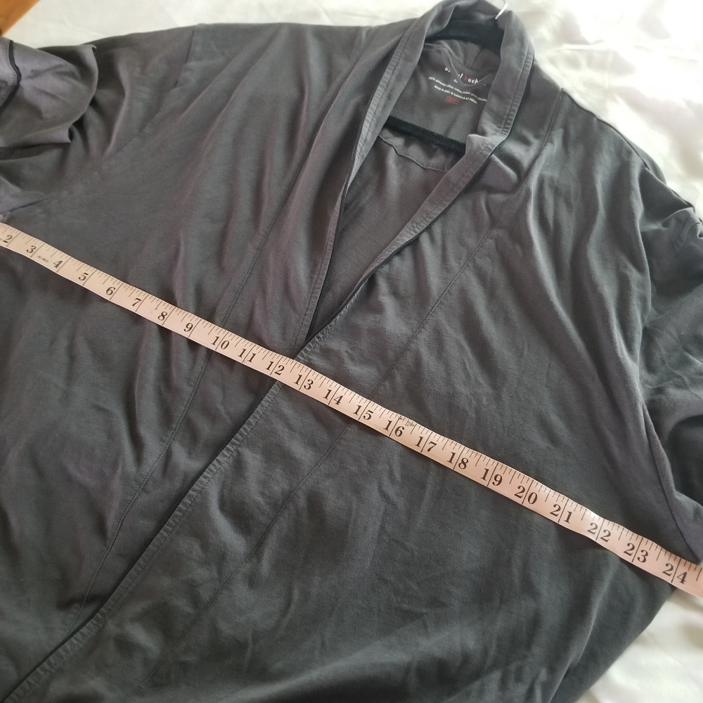 Daniel Buchler | 100% Peruvian Pima Cotton Robe Ink Robe - Picture 7 of 8